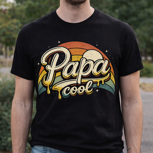 T-shirt papa cool